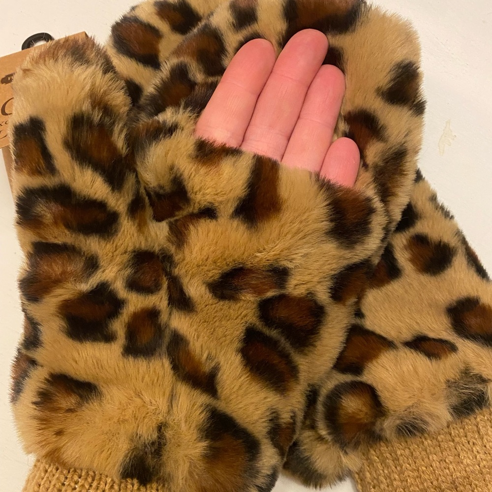 Leopard gloves - Picture 2 of 3
